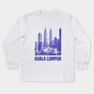 Kuala Lumpur Kids Long Sleeve T-Shirt